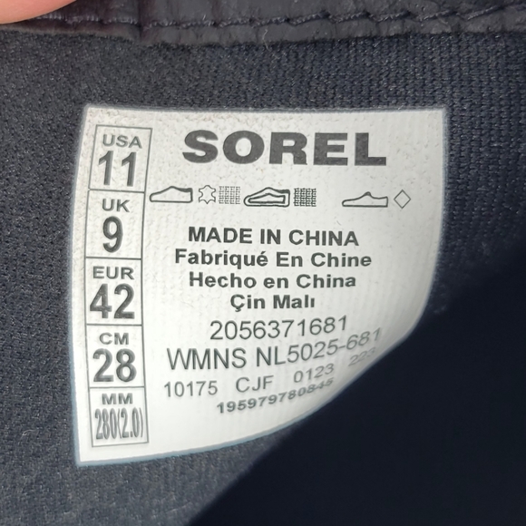 Sorel Chestnut Ankle Booties#789 Size 11 - Picture 11 of 11